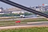 "Boing" tek što je poleteo, morao da sleti! Opet drama na nebu (VIDEO)