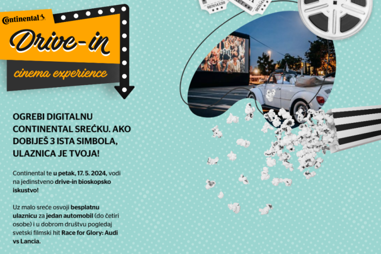 Drive-in bioskop ponovo u Beogradu: Besplatna projekcija jednog od velikih holivudskih hitova na Adi Ciganliji