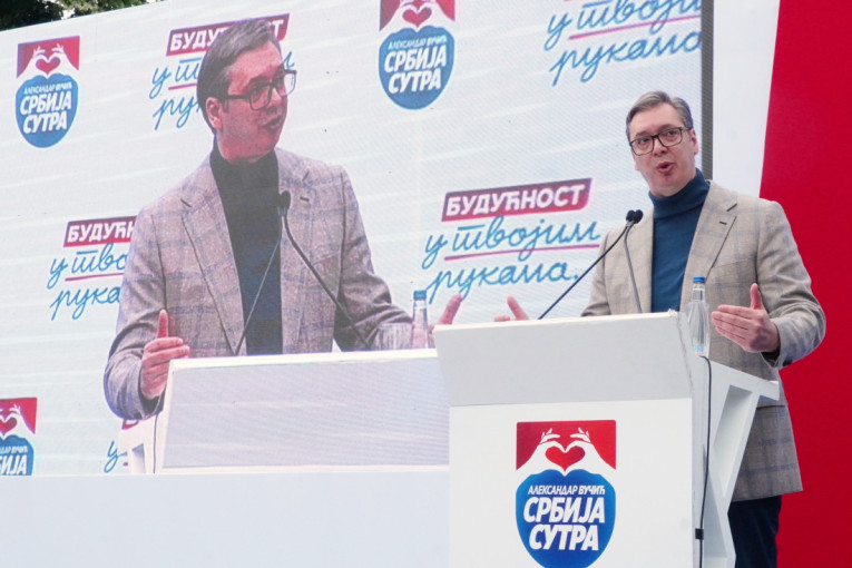 Danas predizborni skup izborne liste "Aleksandar Vučić - Novi Sad sutra"!