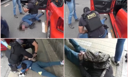 Snimak munjevite akcije policije na Vračaru: Pripremali surovo ubistvo, specijalci ih presreli (VIDEO)