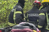 Vatrogasci spasili ženu kod Pirota: Slomila nogu, pomoć brzo stigla, predata Hitnoj pomoći (FOTO)