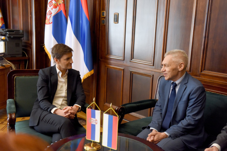 Ana Brnabić sa Harčenkom o mogućim vidovima parlamentarne saradnje između Srbije i Ruske Federacije