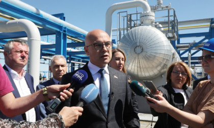 Vučević: Učinićemo sve da proširimo skladište prirodnog gasa "Banatski dvor" (FOTO)