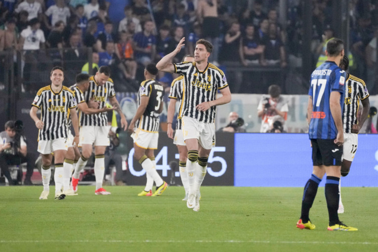 Juventus osvojio Kup, ali Vlahović nije potpuno zadovoljan: Sledeće sezone idemo da osvojimo sve!