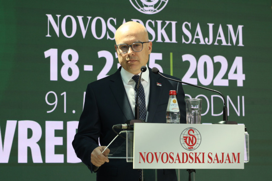 Miloš Vučević otvorio Sajam u Novom Sadu: Poljoprivreda su ljudi ali i nacionalna bezbednost