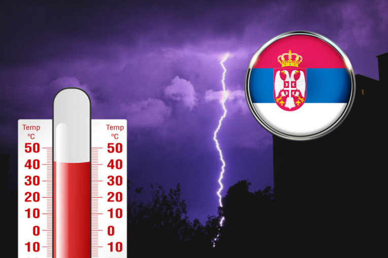 Nevreme preti celoj Srbiji: Na snazi narandžasti meteo-alarm, opasne vremenske pojave se očekuju!