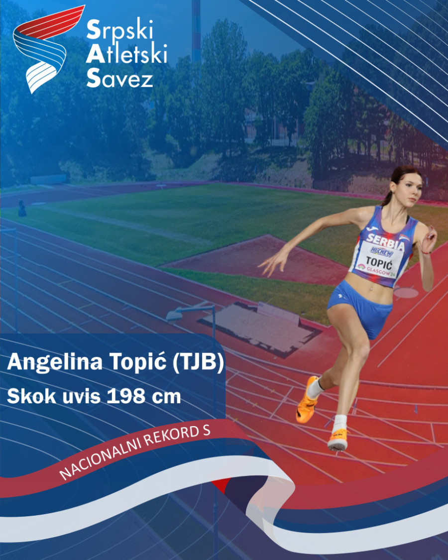 Trka ka Rimu: Najbolji srpski atletičari započeli sezonu - Angelina Topić do novog nacionalnog rekorda!