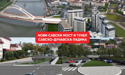 Šapić: Počinju pripremni radovi na izgradnji tunela i novog Savskog mosta, "Mali metro” biće saobraćajna revolucija i promeniće vizuru grada