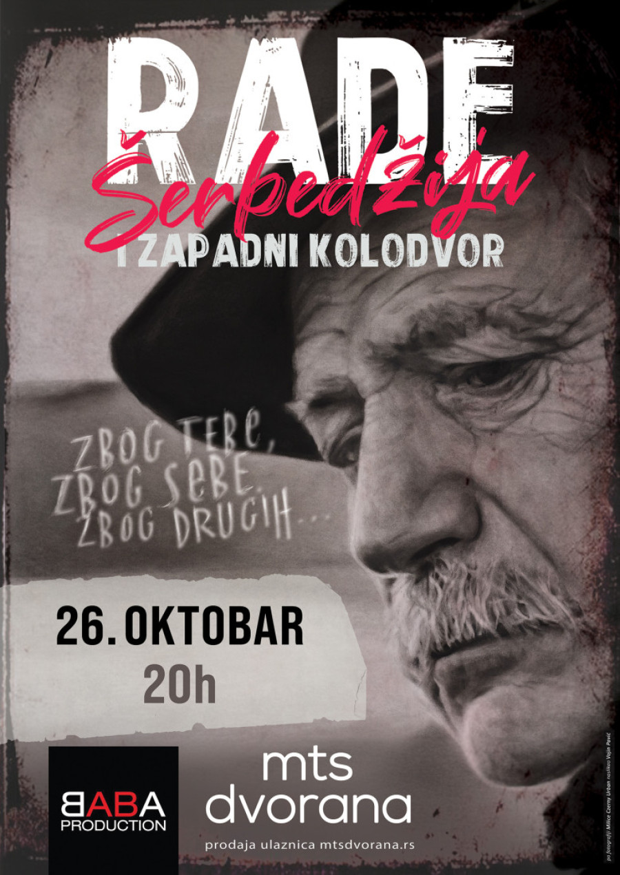 Rade Šerbedžija posle dve godine pred beogradskom publikom: Emotivni koncert neobičnog naziva (FOTO)