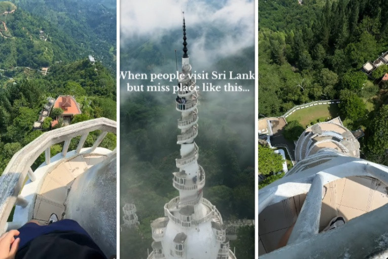 Na vrhu kule Ambulavava čeka vas spektakl, ali nije za one koji se plaše visine (VIDEO)