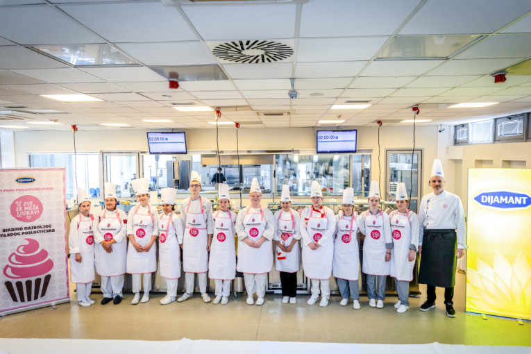 Kompanija "Dijamant" u slatkom finalu mladih poslastičara u Beogradu okupila talente iz cele zemlje
