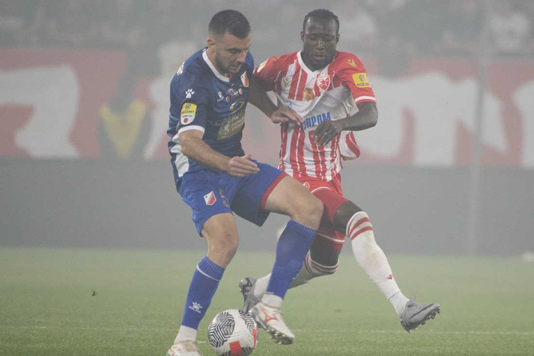 Crvena zvezda - Vojvodina: Ivanić prekinuo festival promašaja, Šerifu poništen gol zbog ofsajda! (FOTO, VIDEO)