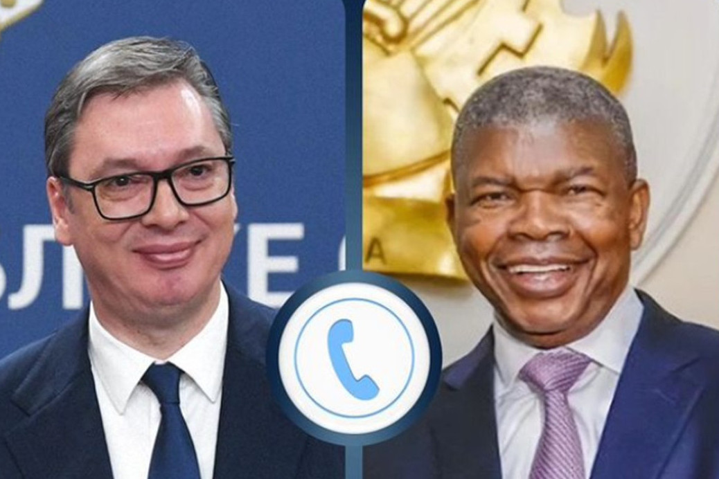 Vučić razgovarao sa predsednikom Angole: Zamolio sam ga da podrži slobodarski i pravdoljubiv duh