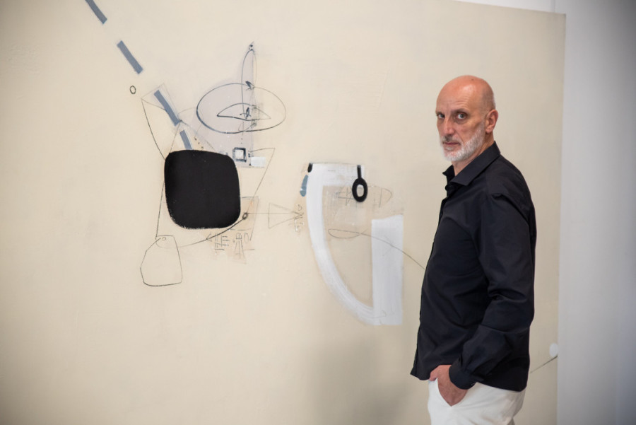 Izložba "Askeza" u Galeriji Štab: Sigurni i brzi pokreti Ducija Jovića (FOTO)