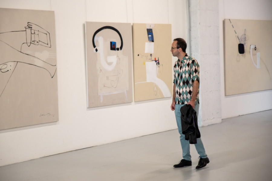 Izložba "Askeza" u Galeriji Štab: Sigurni i brzi pokreti Ducija Jovića (FOTO)