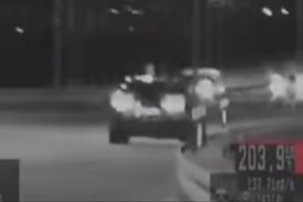 Pijan vozio 203, 1 kilometara na sat: Presretač ga zaustavio u Surčinu (FOTO/VIDEO)