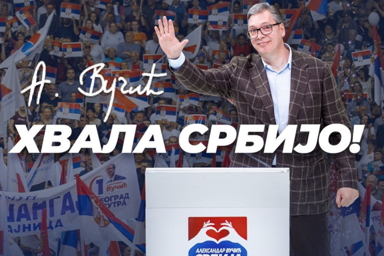 "Hvala, Srbijo!": Jaka poruka predsednika Srbije nakon objavljivanja rezultata lokalnih izbora