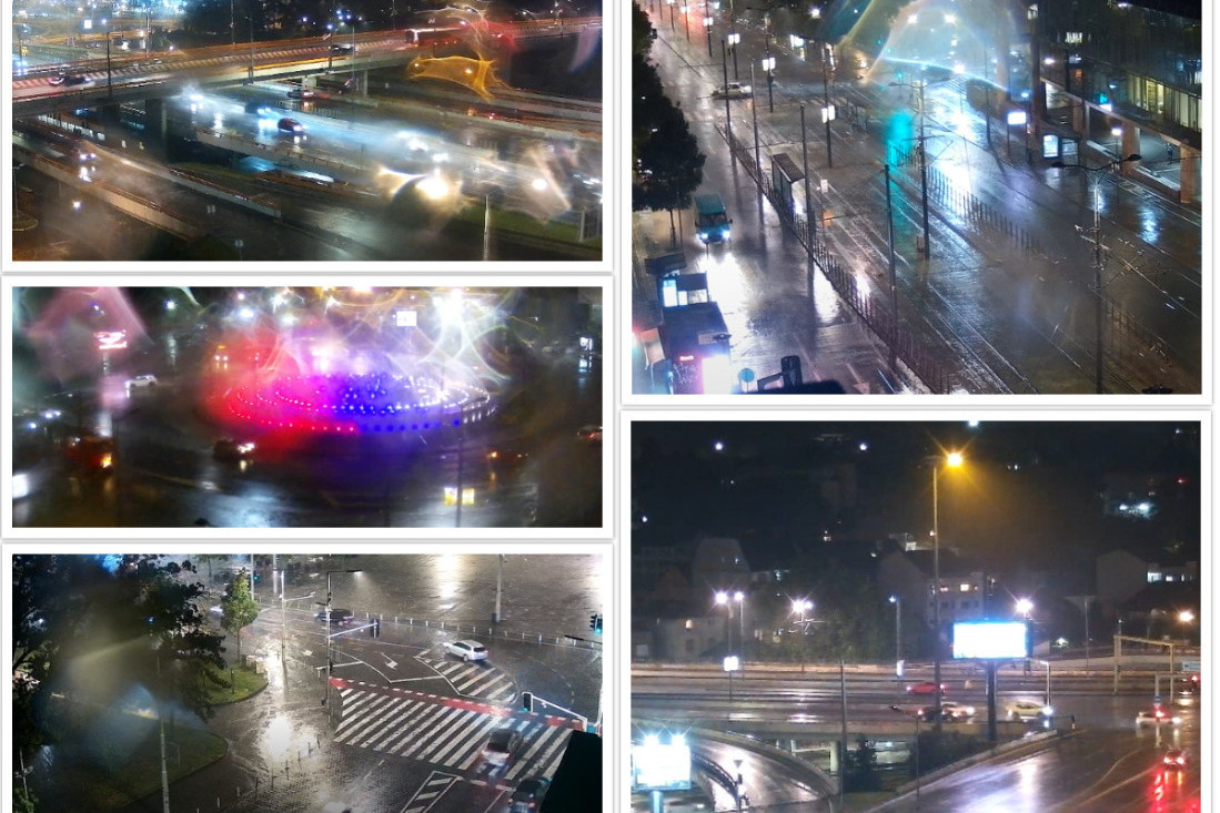 Kiša iznenadila Beograđane: Pogledajte na našim kamerama kakvo je stanje u saobraćaju!