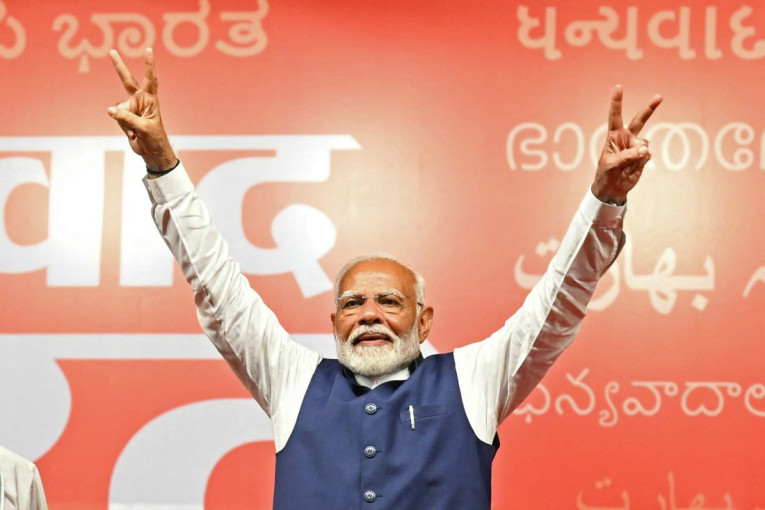 Narendra Modi proglasio pobedu na izborima u Indiji: Osvojio većinu glasova, ali ne onoliko koliko se nadao
