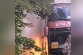 Ovo je uzrok požara na autobusu u Vrnjačkoj Banji: Prevozio đake iz Mladenovca na ekskurziju (VIDEO)