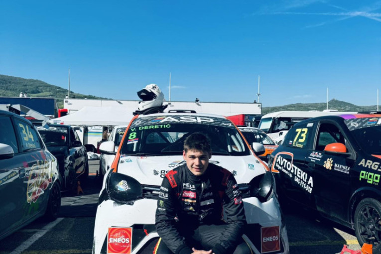 Velika nada srpskog automobilizma: Pred Deretićem je blistava karijera!