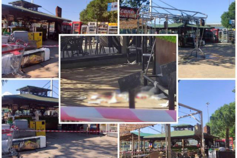 Jezive slike obračuna: Pogledajte Štrand gde su izbodeni tinejdžeri (FOTO)