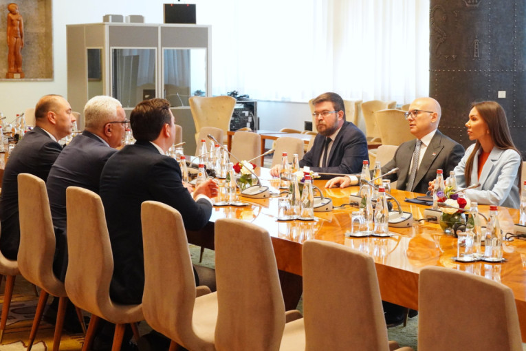 Premijer Vučević sa Andrijom Mandićem, sledi sastanak i sa Srbima iz regiona