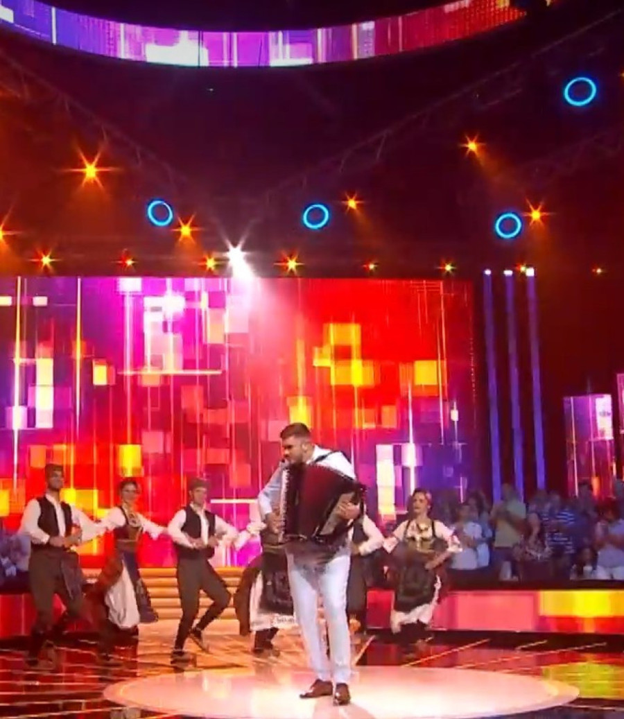 Petar Krekić, jedini Srbin u finalu „Zvezda Granda": Kad se još dohvatio harmonike - razvalio! (FOTO)