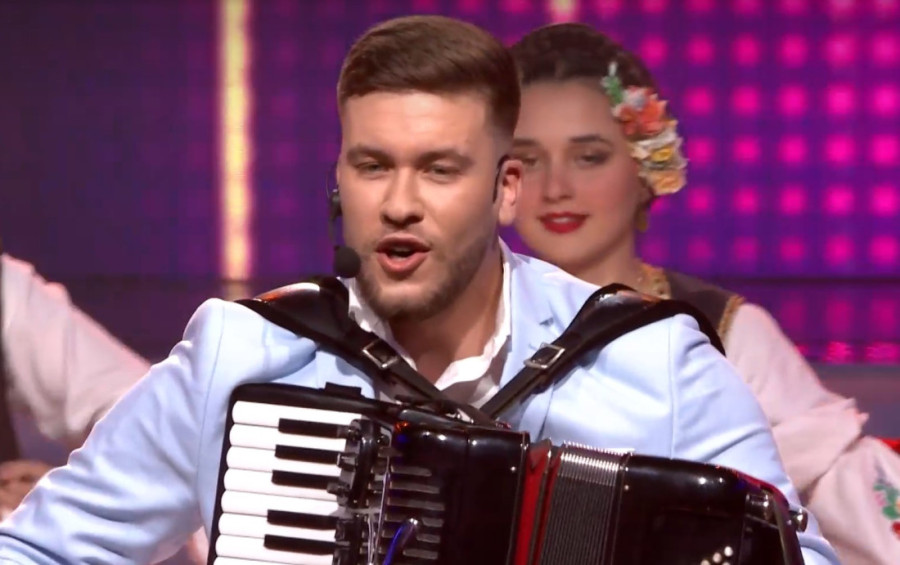 Petar Krekić, jedini Srbin u finalu „Zvezda Granda": Kad se još dohvatio harmonike - razvalio! (FOTO)