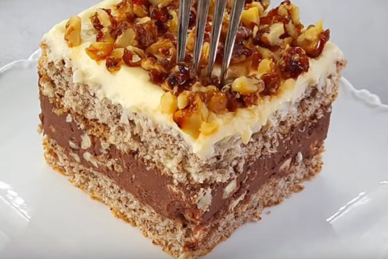 Recept dana: Čokoladna torta sa karamelizovanim orasima, ne čekajte da se počastite ovako raskošnom poslasticom