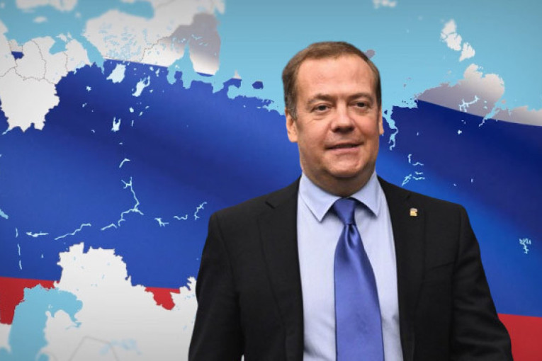 Medvedev čestitao Dan Rusije uz provokaciju: Objavio kartu zemlje koja obuhvata i Ukrajinu (VIDEO)