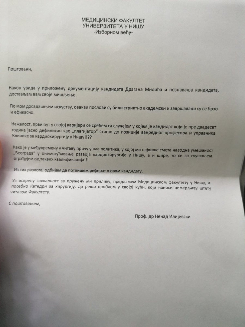 Dragan Milić plagirao naučne radove?! Crna mrlja u karijeri "CIA" doktora (FOTO)