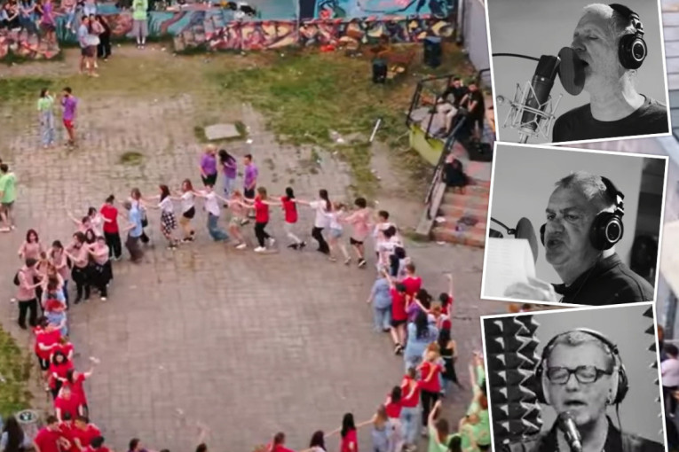 Grafičko-medijska škola snimila himnu: Pesmu "Stvaraj svet" pevaju Đule, Gile i Cane (VIDEO)