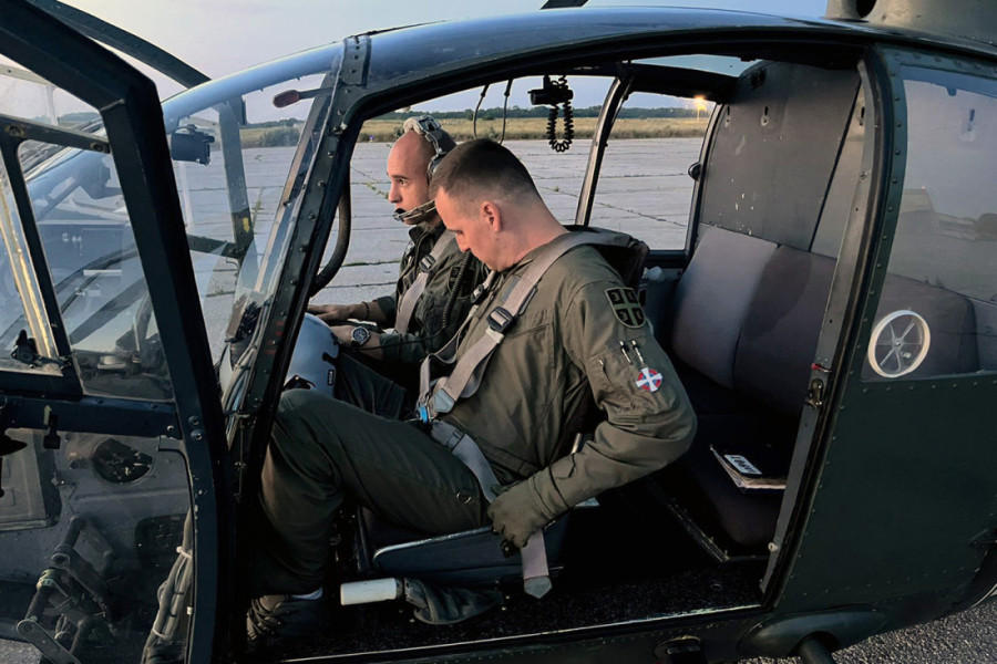Letačka obuka pilota helikoptera u noćnim uslovima! Oglasilo se Ministarstvo odbrane