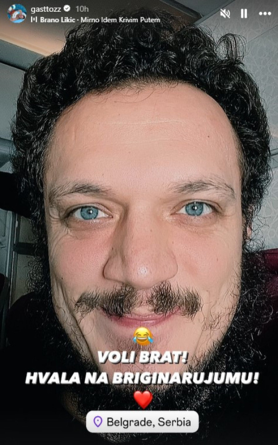 Sedam dana bio prikovan za krevet! Gastoz imao strahove od bolesti u zatvoru: Bojao sam se noću