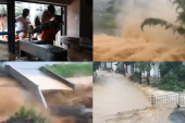 Stravične poplave u Kini odnele 47 života: Voda lomila mostove, gradovi pretvoreni u deponije (VIDEO)