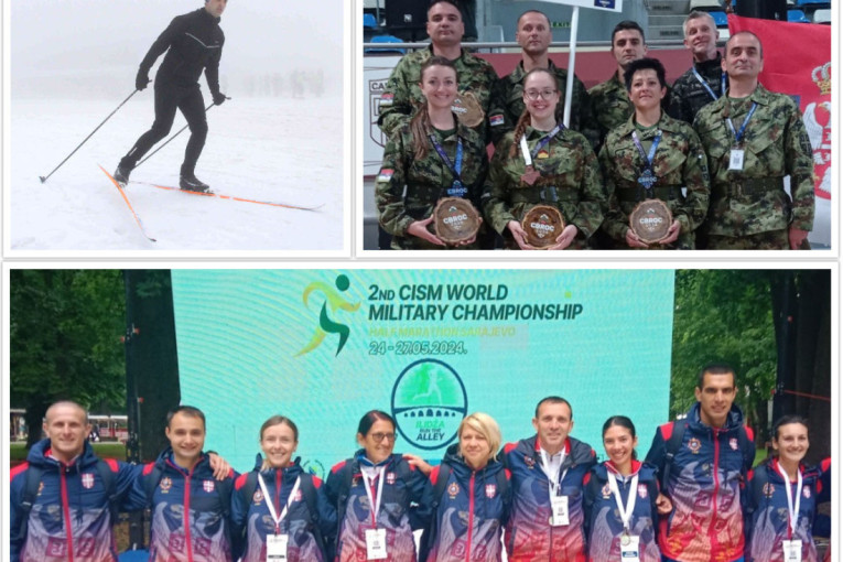 Oni su sportska sila Srbije: Služe Srbiji u uniformi i na sportskom bojištu (FOTO)