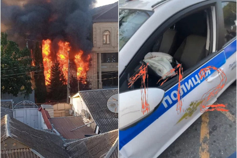 Teroristički napad u Dagestanu: Nepoznate osobe pucale na sinagogu i crkvu, ubijeni i policajci! (FOTO/VIDEO)
