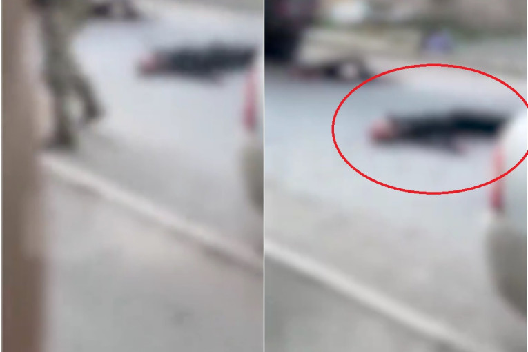 UZNEMIRUJUĆE Rusi ubili teroriste u Mahačkali, tela leže na ulici između policijskih vozila (VIDEO)