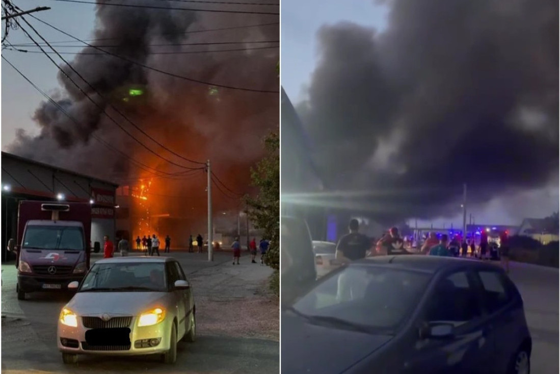 Požar u Dobanovcima pod kontrolom, gašenje otežala jedna stvar
