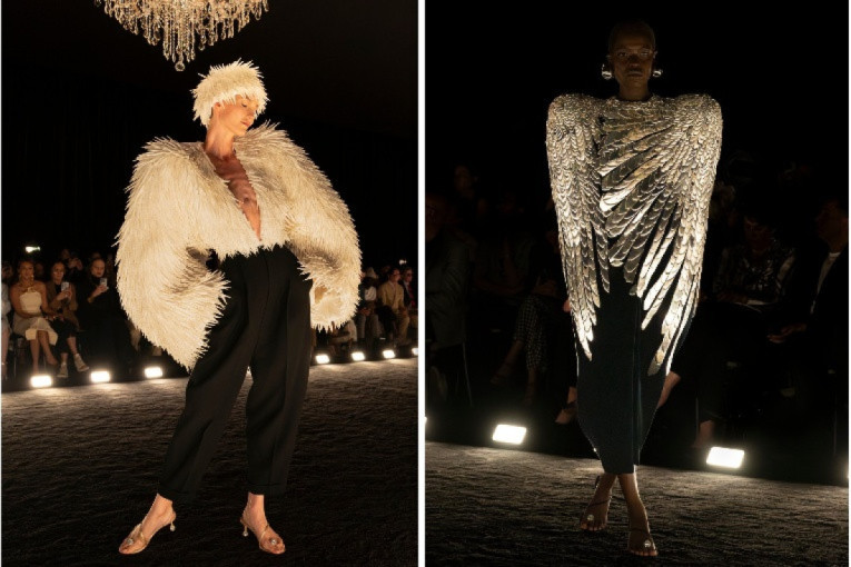 Modni spektakl u Parizu: Schiaparelli predstavio Haute Couture kolekciju inspirisanu feniksom (FOTO+VIDEO)