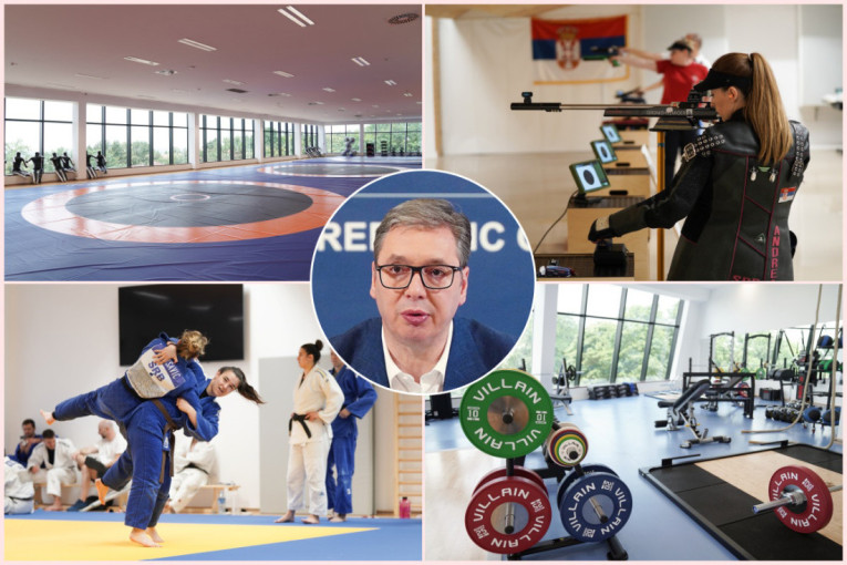 Vučić obišao najmoderniji sportski objekat u zemlji i regionu: "Naše je da vam obezbedimo uslove, a vi nam donesite medalje" (FOTO/VIDEO)