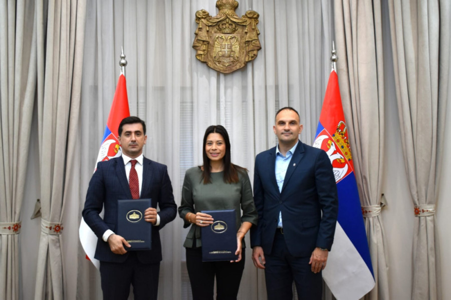 Ministarka Vujović potpisala ugovor za izgradnju kolektora u Zrenjaninu (FOTO)