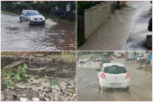 Haos u Beogradu zbog pljuska! Reka na ulicama Mirijeva, popadalo drveće u Malom Mokrom Lugu (VIDEO)