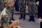 Prelepa priča iz Vojske Srbije: Prvo se na vernost zakleo Srbiji a onda i njoj (VIDEO)