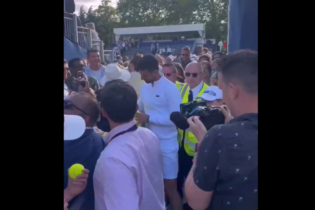 Novak napravio haos u Londonu, a Vimbldon još uvek nije ni počeo! (VIDEO)