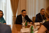 Vulin se sastao sa zamenikom ministra spoljnih poslova Rusije Aleksandrom Gruškom
