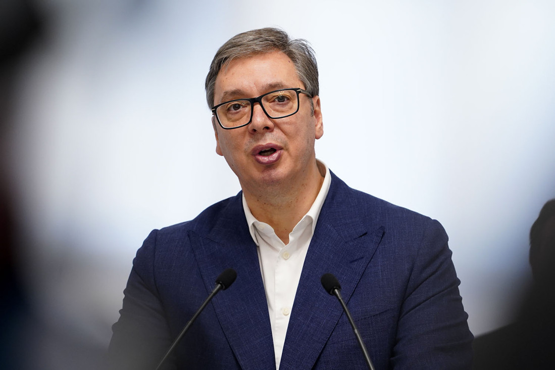 Vučić prisustvuje vežbi "Vatreni udar 2024" na Pasuljanskim livadama
