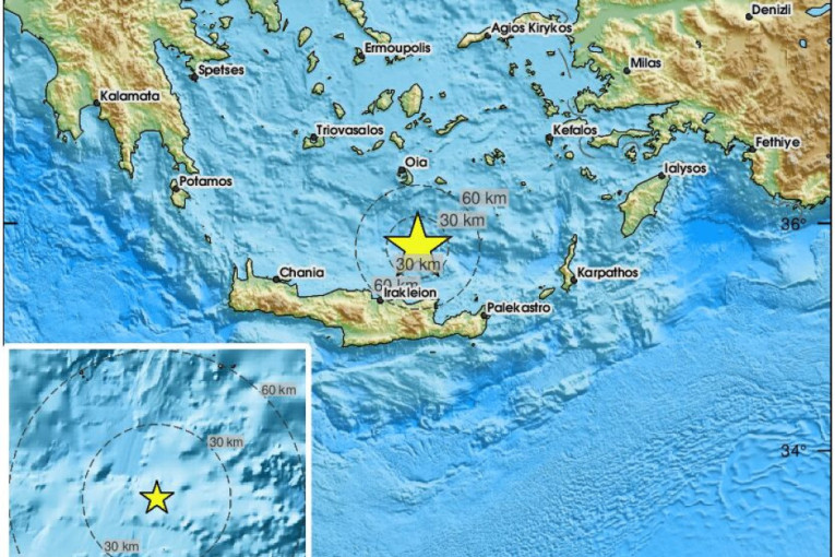 Haos u Grčkoj! Oluje, požari, a sada i zemljotres! (FOTO)