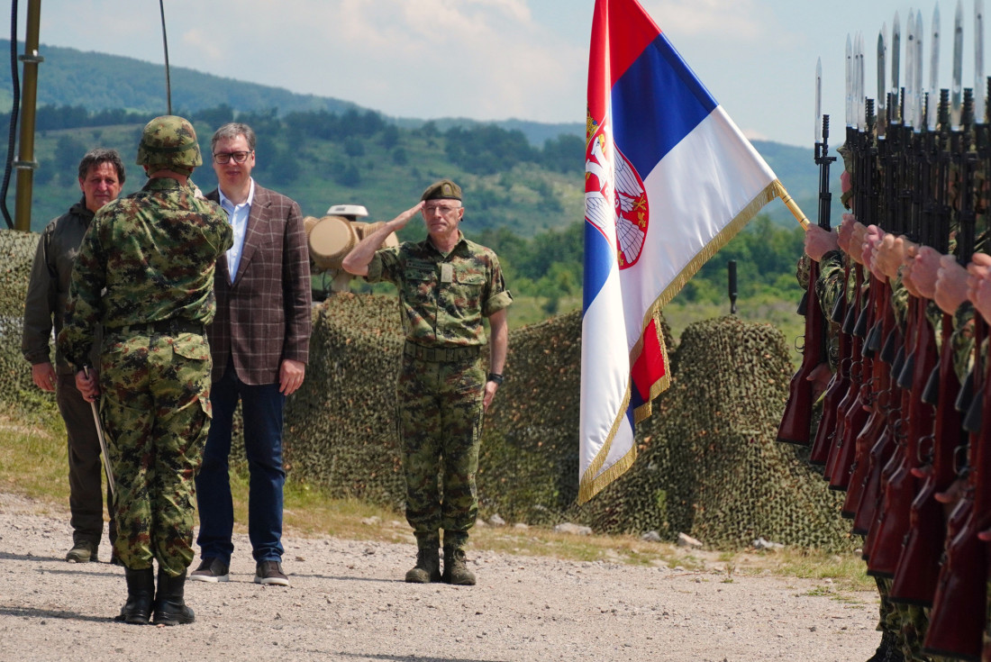 "Vatreni udar 2024" na "Pasuljanskim livadama": Zagrmelo napredno naoružanje Vojske Srbije! Vučić: Ponosan sam! (FOTO/VIDEO)